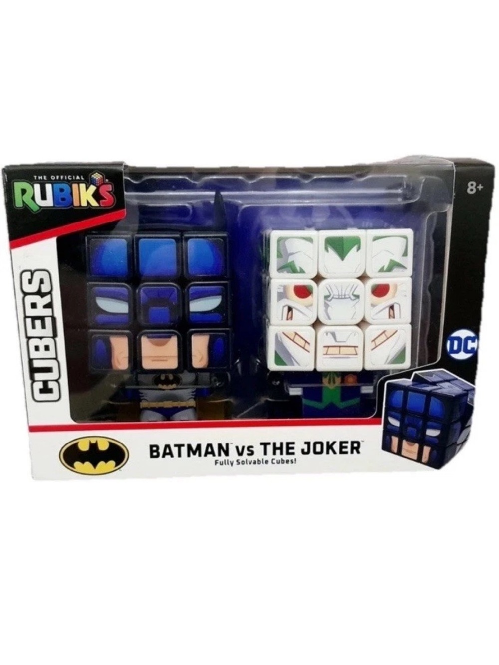 Batman vs The Joker Cubers Puzzle Set - Blue & White
